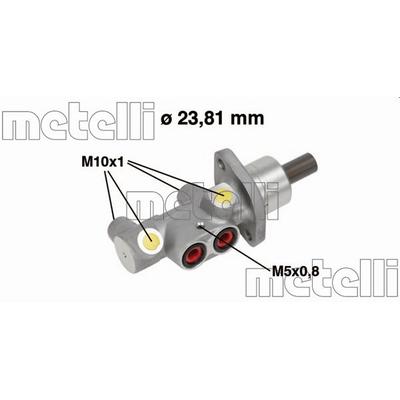 METELLI Hauptbremszylinder 050704 für RENAULT