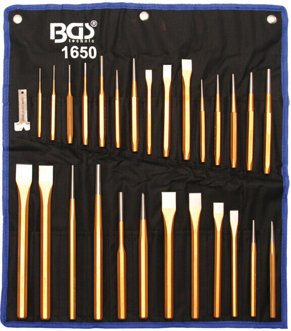 Jeu de chasses et burins 28 pièces BGS ; BGS technic (1650)