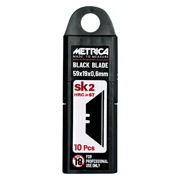 Metrica MT-49043 BLACK BLADE SK2 Ersatzklingen HRC 67 10Stk. (Ersatzklinge) (76108720)