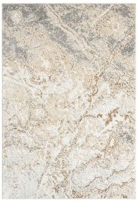 MDA Rugs Lavell Collection Abstract Beige/Grey Area Rug