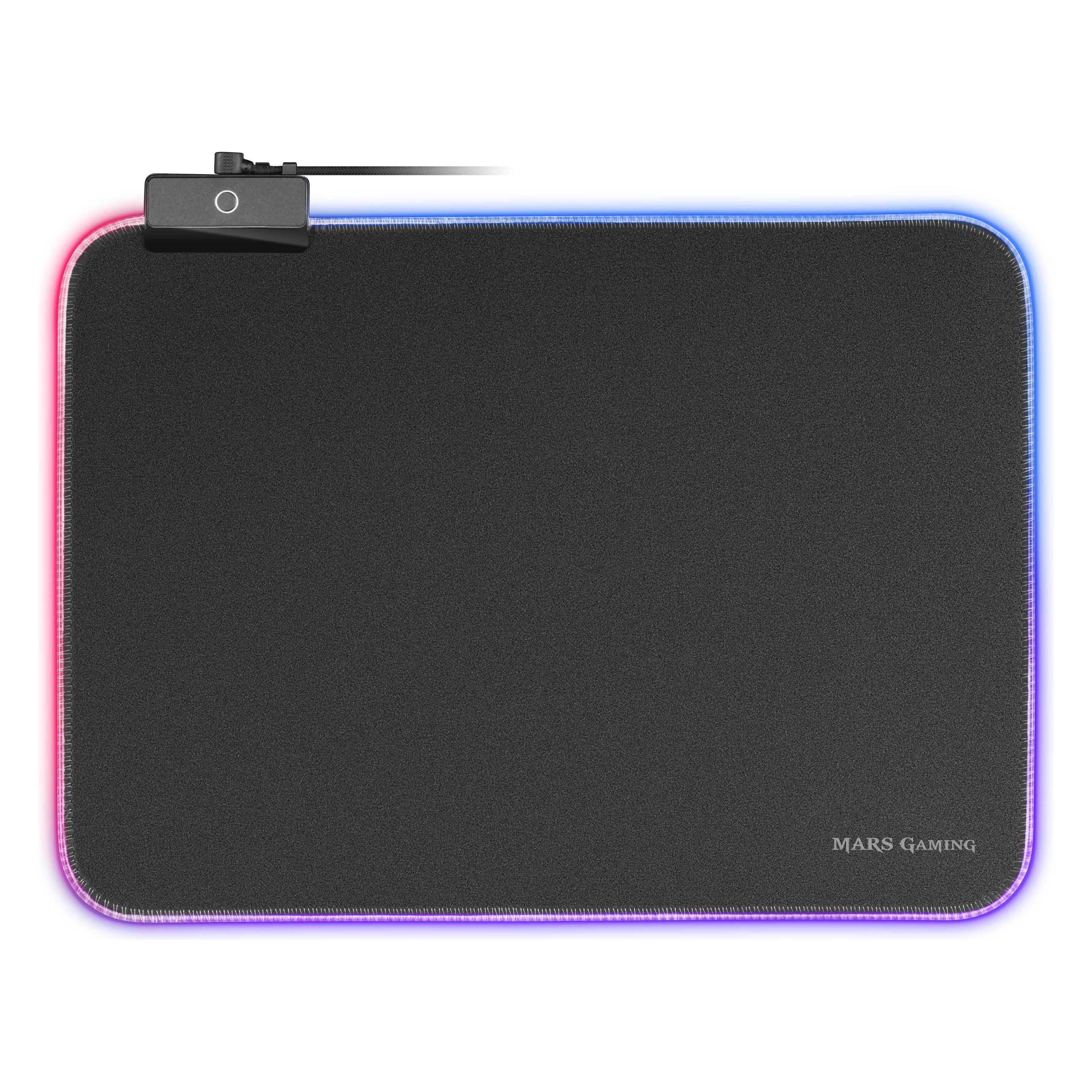 Mars Gaming Tapis De Souris Mmprgbl RGB (Noir) (MMPRGBL)