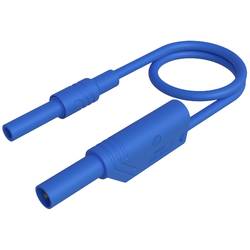 Hirschmann Test & Measurement MAL S WS-B 25/2,5 bl Sicherheits-Messleitung 4 mm Sicherheits-Buchse 4 mm Sicherheits-Stecker, stapelbar 25 cm Blau 1 St. 934040102