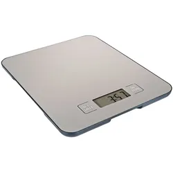 Digitale Edelstahl-Küchenwaage mit Timer