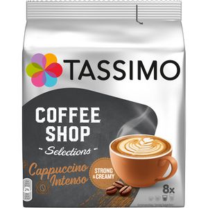 Tassimo Kaffeekapseln Coffee Shop Selection, Cappuccino Intenso, 16 Kapseln
