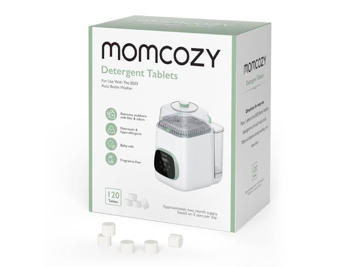 Momcozy Feuilles de lessive BS03-DT (120 feuilles, pour le marché européen)