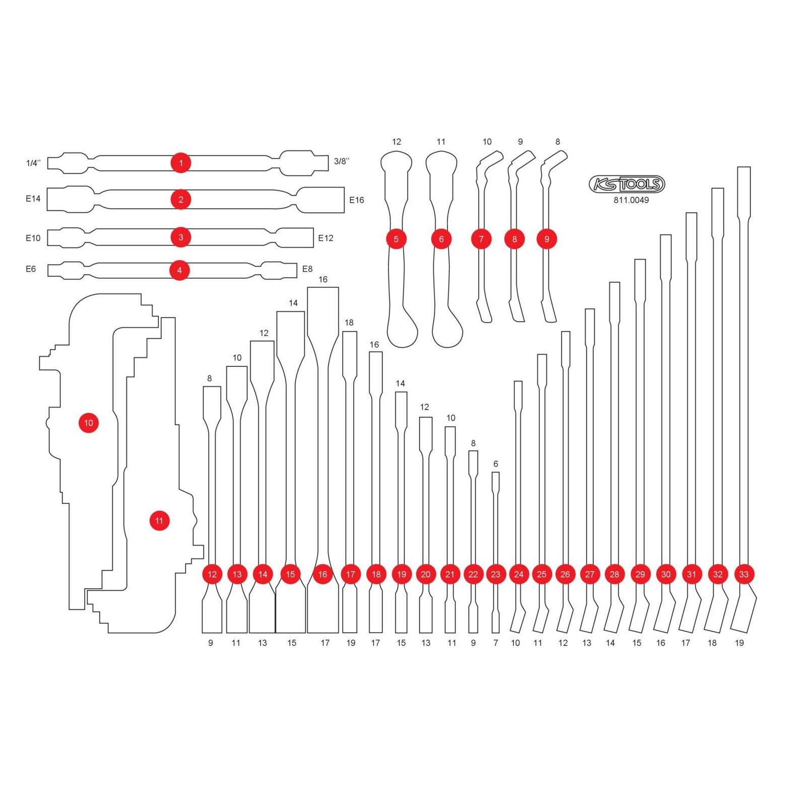 KS Tools 811.0049-97 (811.0049-97)