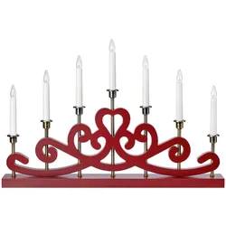 Weihnachtspyramide Nightfall Rot
