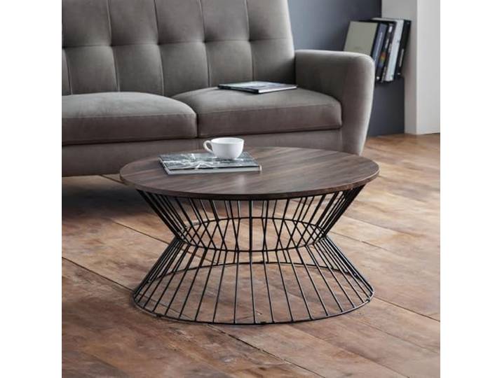 Julian Bowen Jersey Couchtisch, Walnuss/Schwarz