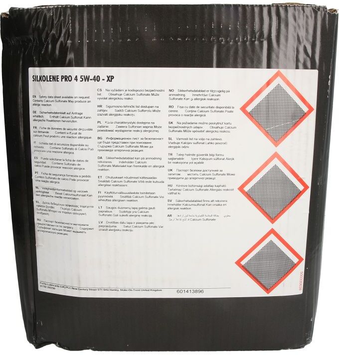 Motoröl SILKOLENE 601413896 PRO 4 5W40 XP 20L