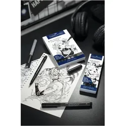 Faber-Castell, Malstifte, Pitt Artist Pen Manga Basic Set (8x)