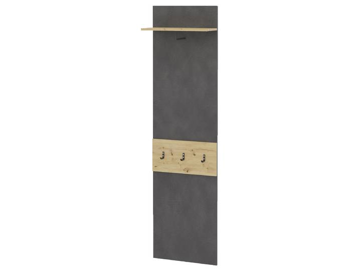 Panneau de penderie Matehra 5 x 19 x 2cm Noir