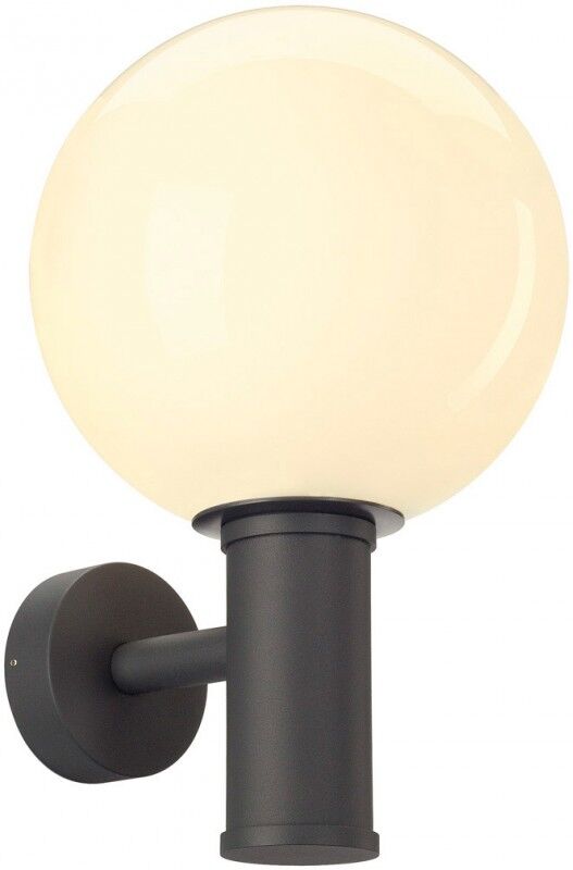 Slv Gloo Pure Wl, Outdoor Wandaufbauleuchte, E27, Anthrazit, Ip44 - Stand-, Wand- Und Deckenleuchten (Outdoor)
