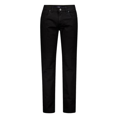 5-Pocket-Jeans ATELIER GARDEUR "Bill", Herren, Gr. W32/L30, schwarz, Casual, regular fit, Jeans 5-Pocket-Jeans, im modern Fit