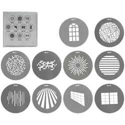 AS-GB-FMM-SET1 Gobo-Set 1 (PJ-FMM-19/-36)