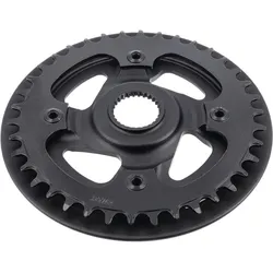 Kettenblatt R Guard für Bosch Gen.4, CENTURION, inkl. Schutzscheibe, Kettenlinie 47 mm, Lochkreis 104 mm, narrow-wide, Größe: 42 T, Farbe: Poliert, VE: 1 St.
