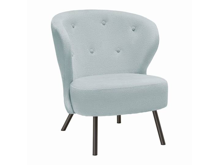 Sessel Chenille Graublau
