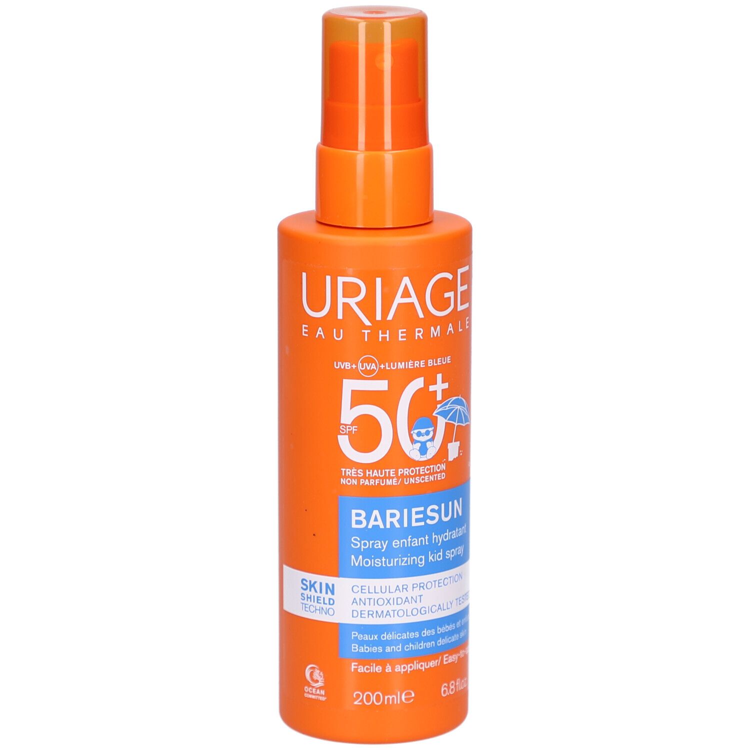 Uriage Bariesun Kids Spray Spf50+ Nieuwe Formule 200 ml