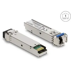 DELOCK SFP Modul 1000Base-BX SM TX 1310 / RX 1550 nm DDM