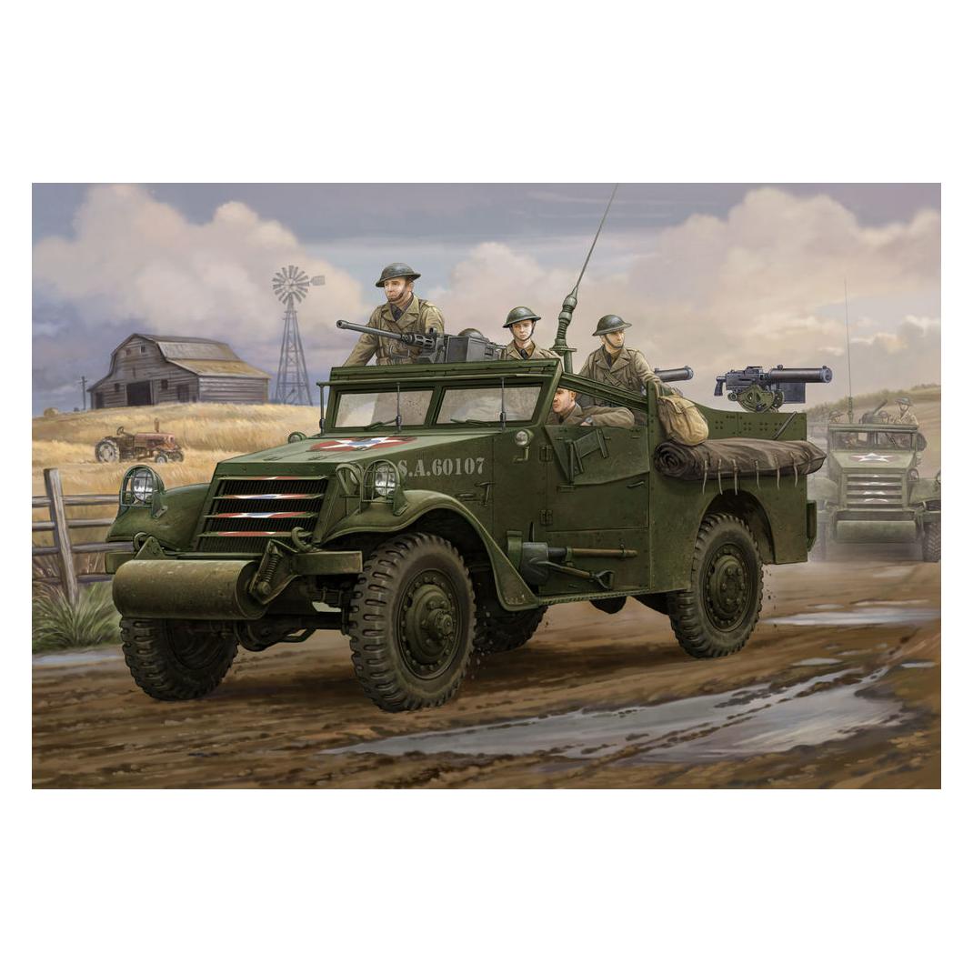 Hobby Boss M3A1 Scout Car 'White' Early Version (82451)