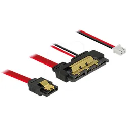 DELOCK 85242 - SATA 6 Gb/s Buchse + Strom Buchse > SATA