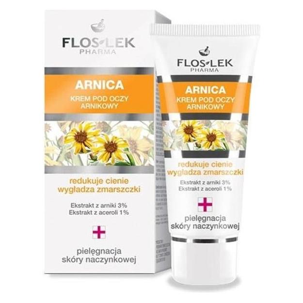 FlosLek Pharma Arnica (Augenpflege Crème, 30 ml, Tag + Nacht) (32346146)