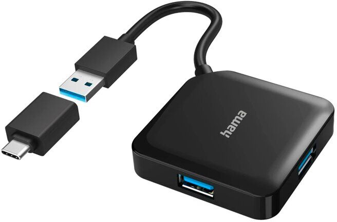 HUB HAMA USB 3.2 / 4 X USB-A