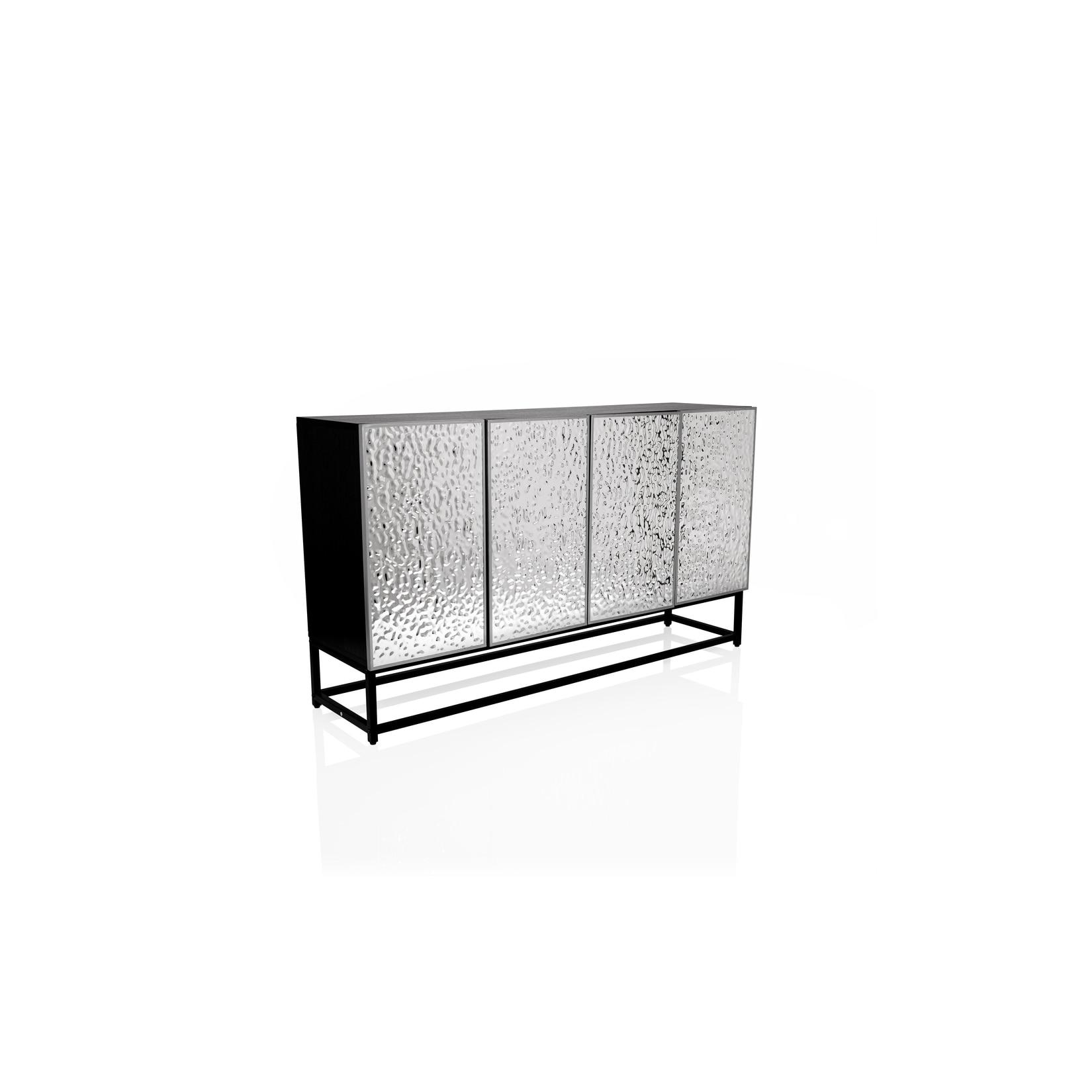 hjh LIVING Kommode METALLIO MDF, laminiert