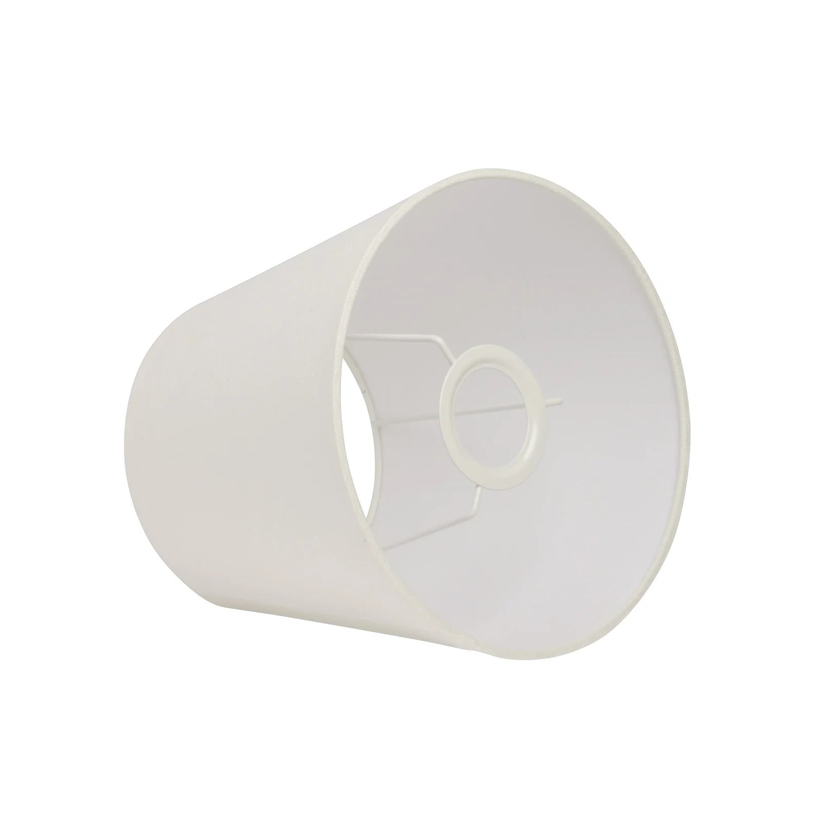Watt & Veke Basic rechte kap, wit, Ø 42 cm, stof