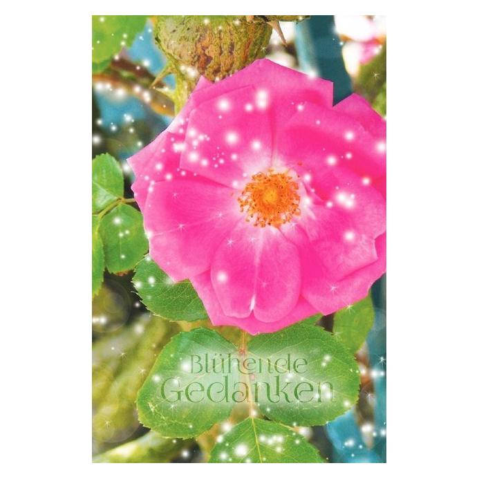 epubli Schreibwandel Notizbuch 'Blühende Gedanken (pinke Blume)' (DL, Gepunktet) (56046738)