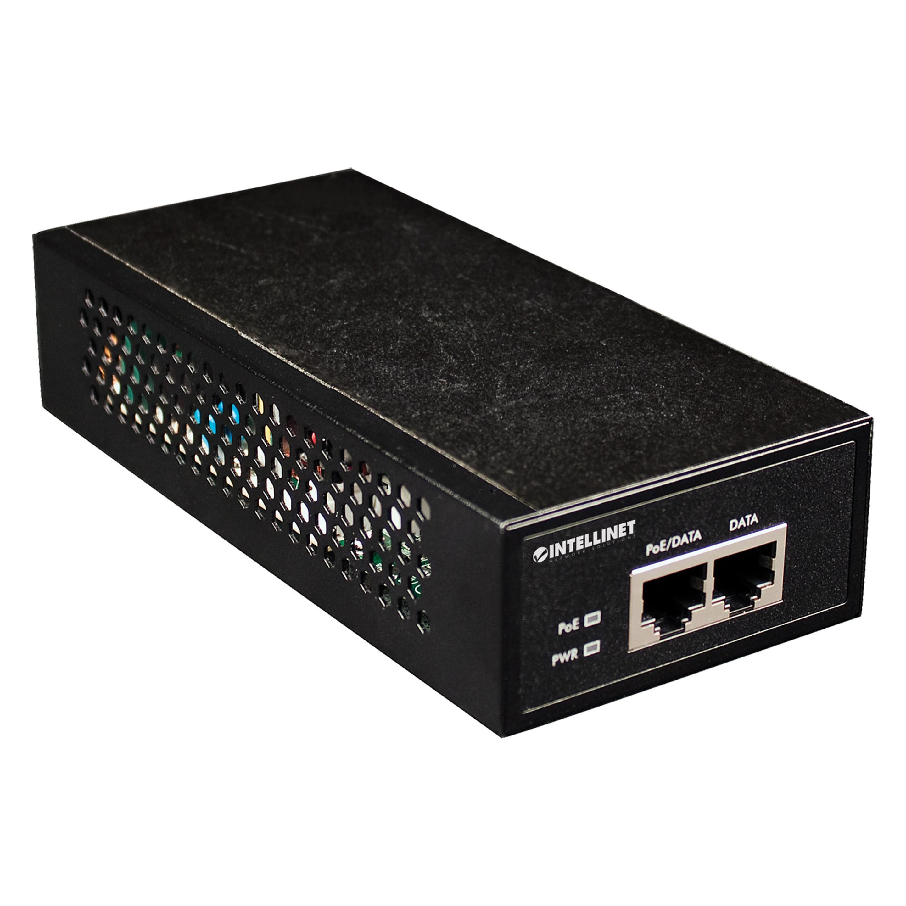Intellinet PoE+ Injector (802.3af (PoE), 802.3at (PoE+), 30 W) (560566)