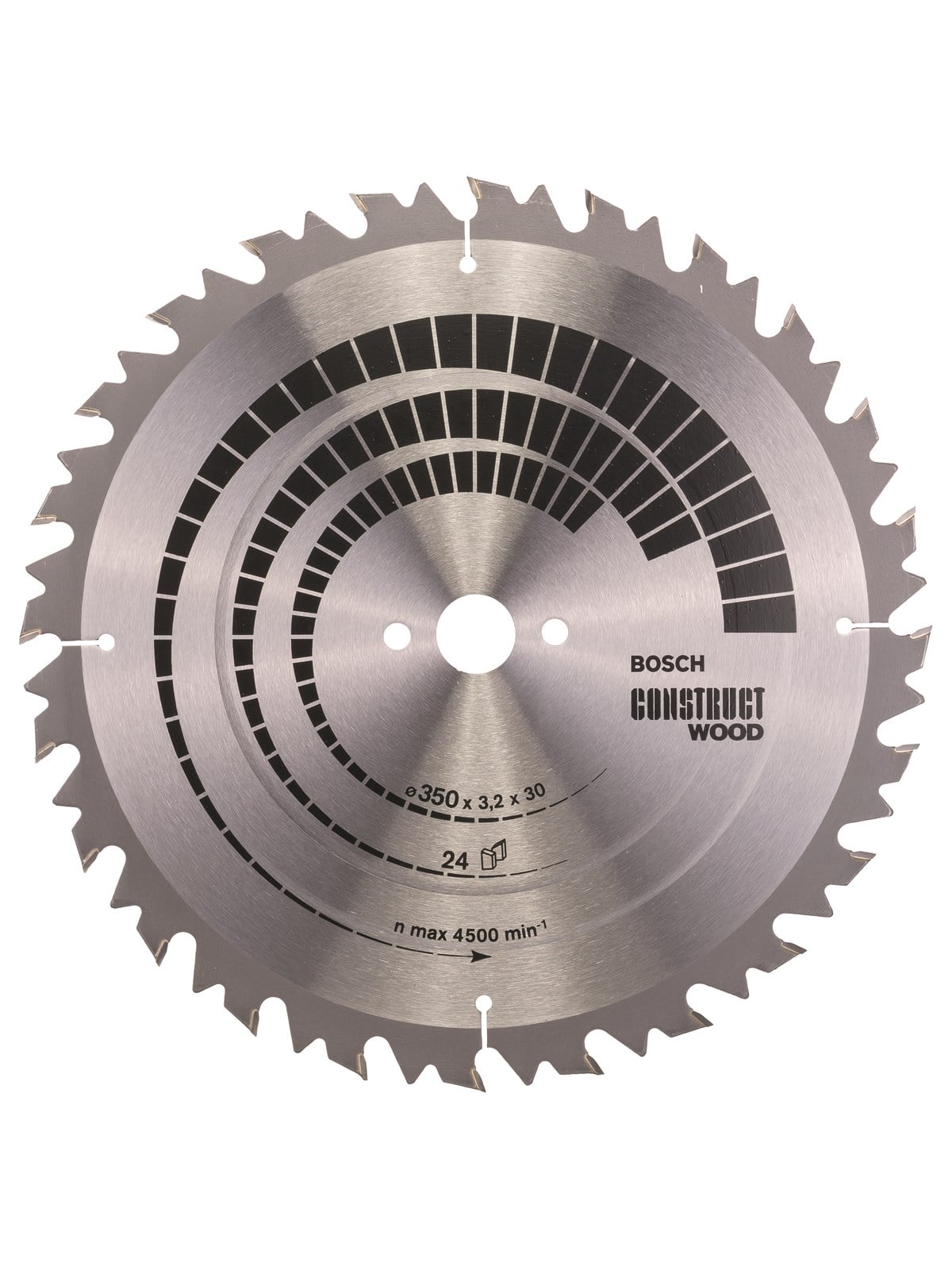 Bosch RUNDSAVKL CONST.WOOD 350X3.5X30MM 24T