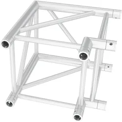 Milos Pro-40 Square G Truss - Corner - Heavy Duty QCLU21 - 90° corner - G
