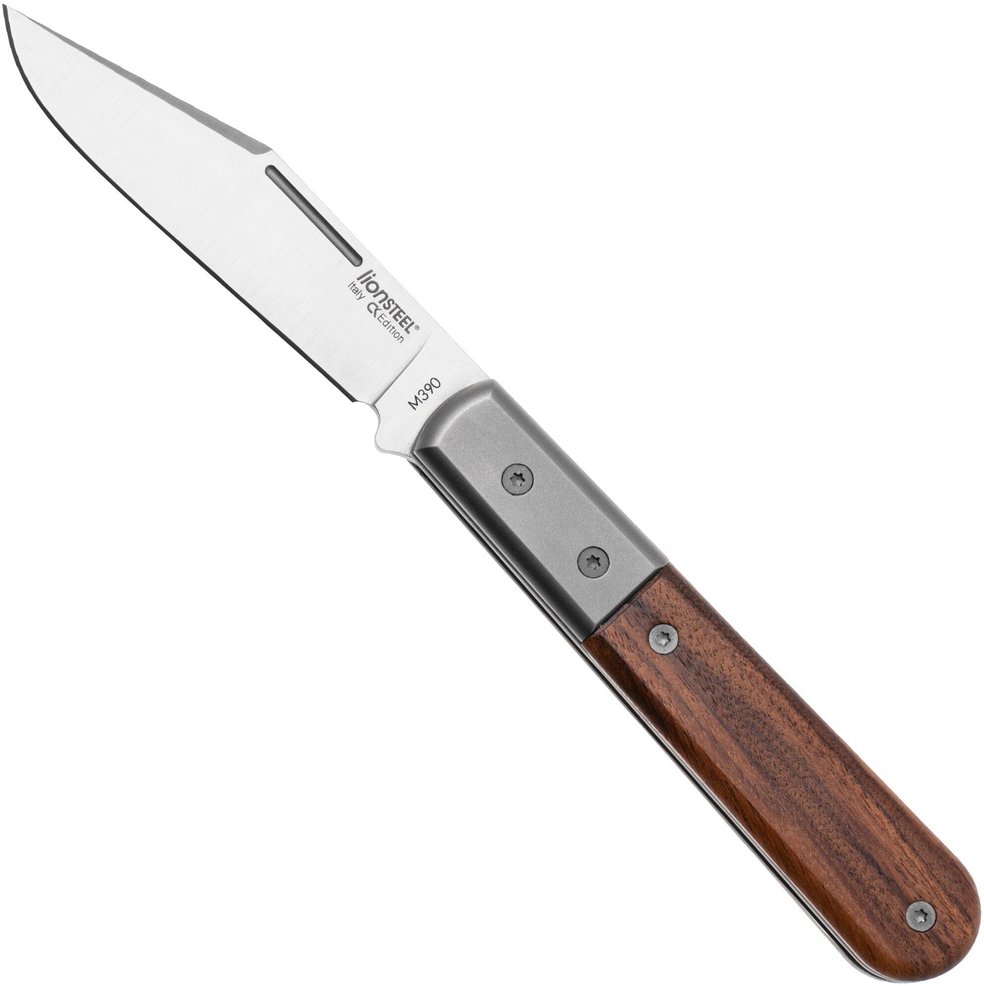 Lionsteel Shuffler Barlow CK0112-ST Santos, coltello da tasca