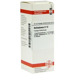 Belladonna D 12 Dilution 20 ml