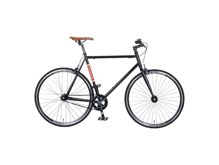 Fixie Bike 57 cm URBAN schwarz/braun