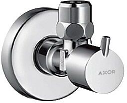 Hansgrohe S-Design Eckventil 51310000 G 1/2 x 3/8, Messing, chrom