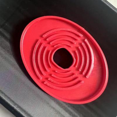 Uplift Treasures Toothbrush Charger Base Mat Set red