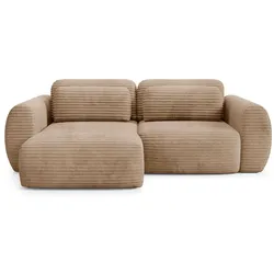 ECKSOFA Camilla 3 Sitzplätze Beige