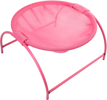 Inspire Curations DreamLift Elevated Pet Hammock Bed pink