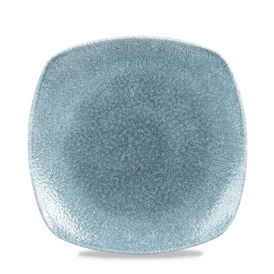 Churchill Raku Topaz Blue Platte Quadrat.25,2cm