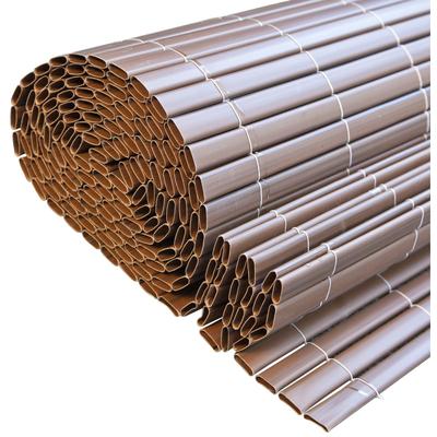 Sichtschutzzaunmatten WINDHAGER, braun, H:100cm, Polyvinylchlorid (PVC), Zaunelemente, aus UV- und witterungsbeständigem PVC, L: 3 m