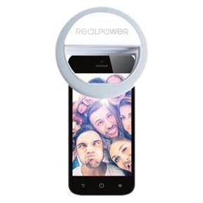 RealPower Smartphone Ringlicht fuer noch bessere Selfies Beleuchtungs-Ring 36 LED (Ringlicht) (260839)