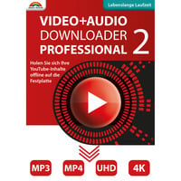Video und Audio Downloader PRO 2, Infotainment, Multimedia-Software Deutsch ESD