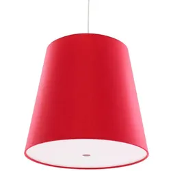 FRAUMAIER Single SmallCluster Pendelleuchte, rot