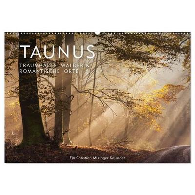 Taunus - Traumhafte Wälder und romantische Orte (Wandkalender 2027 DIN A2 quer), CALVENDO Monatskalender