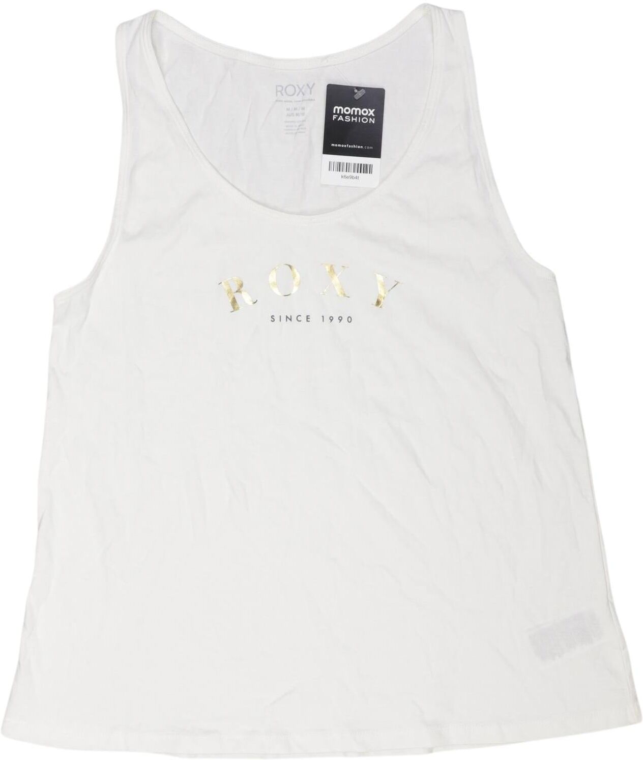 Roxy Damen Top, Weiß, Gr. M, Baumwolle - Second Hand
