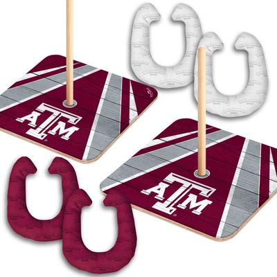 Skip's Garage Texas A&M Aggies NCAA Horseshoe Bag Toss Game