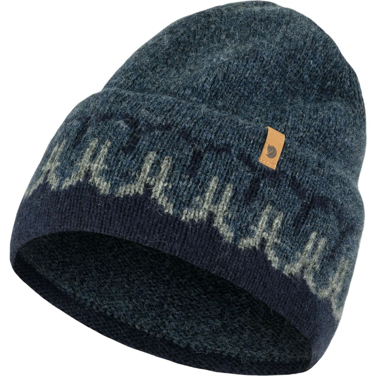 Fjällräven övik Path Knit Beanie dark navy-navy (555-560) One Size F87167-555-560-One Size