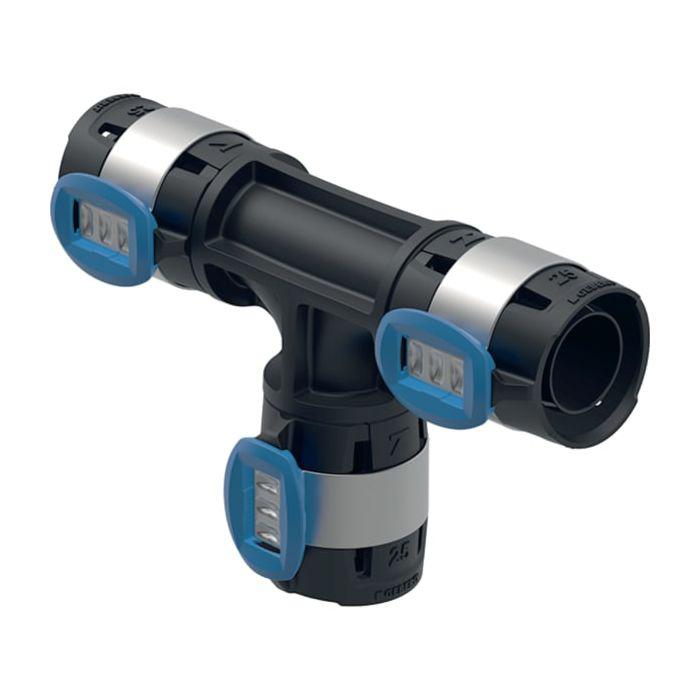 Geberit FlowFit T-Stück 620083001 DN 25, Ø 32 mm, egal