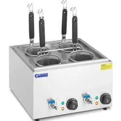 Royal Catering Nudelkocher mit 4 Körben - Temperatur: 30 - 110 °C